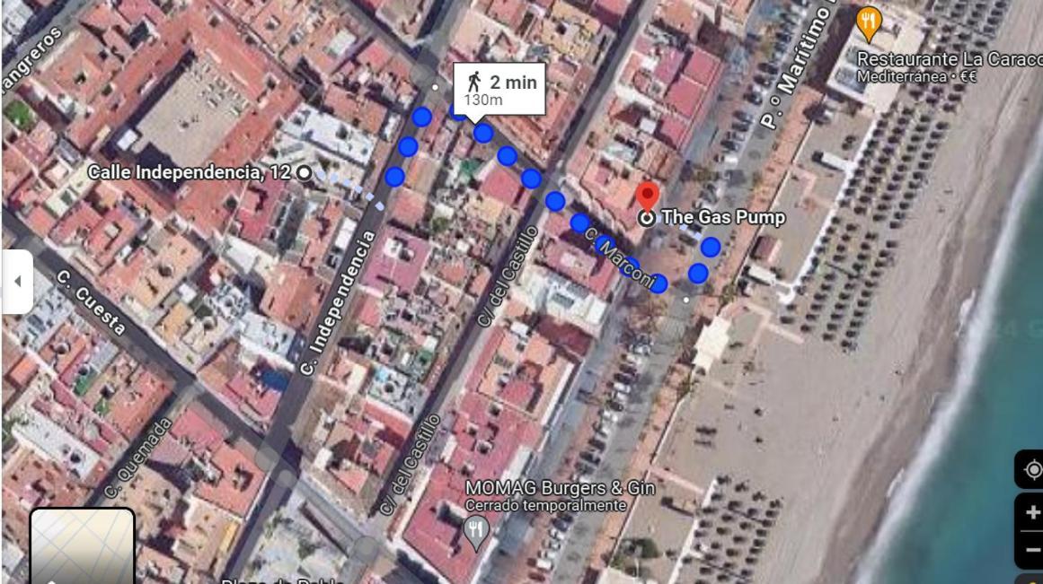 פואנגירולה 2 Min Centro Y Playa Calle Independencia מראה חיצוני תמונה